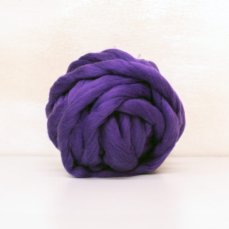 Avių vilna 28 mic. Violetinė
