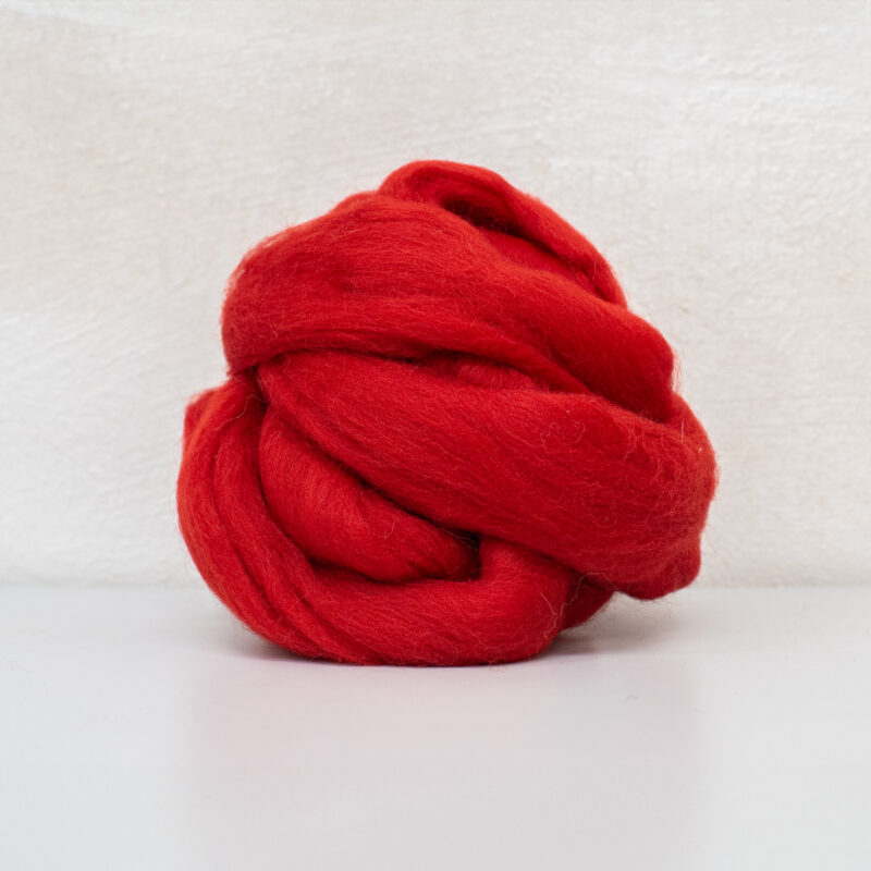Avių vilna 28 mic. Klasikinė Raudona